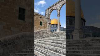 The Dome of the Rock on the Temple Mount Jerusalem Israel 2024 [upl. by Abba]