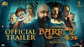 Barroz 3D  Guardian of Treasure  A Virtual 3D Trailer  Mohanlal  Antony Perumbavoor [upl. by Folger]