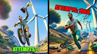 Bikes vs Wind Turbines in GTA 5 [upl. by Annoel]