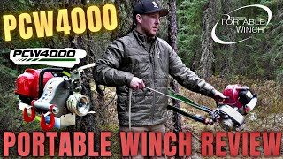 Portable Winch PCW4000  PRODUCT REVIEW [upl. by Obidiah]