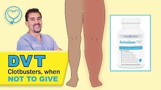 Pharmacology Animation DVT Deep Vein Thrombosis Clot Busters TPA vs Streptokinase NCLEX RN rev [upl. by Pomcroy]