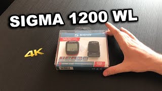 Unboxing 🎁 Ciclocomputador SIGMA 1200 WL [upl. by Eugene]