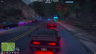 Goofy uses an actually broken car  NSX NA1 Lightwork Lap Record  NoPixel 30 GTA RP [upl. by Htyderem]