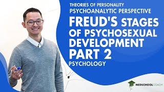 Freuds Stages of Psychosexual Development Part 2  MCAT Psychology Prep [upl. by Lokcin128]