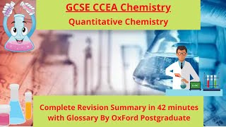 GCSE CCEA Chemistry Quantitative Chemistry Complete Revision Summary in just 42 minutes only [upl. by Hernandez]