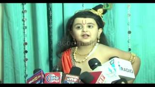 Paramavatar Shri Krishna  Little Krishna  Nirnay Samadhiyas CUTE Interview [upl. by Llenrup]