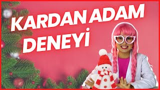 KARDAN ADAM DENEYİ  Karbonatla Kar Yapımı [upl. by Rozelle]