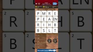 Microsoft Wordament word search logic puzzle brain game Level 1 part gameplay walkthrough wordgame [upl. by Ennaitsirhc]