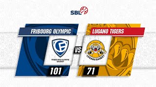 Fribourg Olympic vs Lugano Tigers  Game Highlights [upl. by Eilata878]