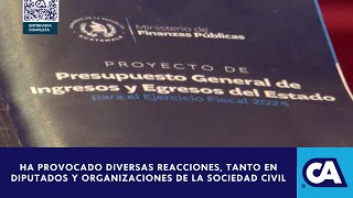 Entrevista Distribución de la ampliación presupuestaria [upl. by Airdnaz]