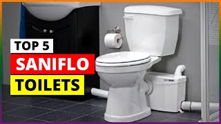 Top 5 Best Saniflo Toilets 2024 [upl. by Ynehteb13]