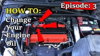 How to Change Your Oil Evo 789 [upl. by Taveda296]