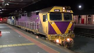 SSR Grain Train on the Bendigo Line  FULL NOISE [upl. by Anirpas536]