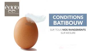 Conditions Batibouw exceptionnelles sur tous nos rangements sur mesure [upl. by Shelba]