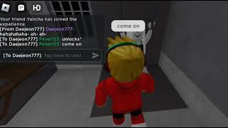 Playing Tickle RP With Daejon777 On Roblox [upl. by Osher]