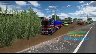 Ets2 Mapa RBR Comboio128 Player Saga de Simular Rss [upl. by Selrhc]