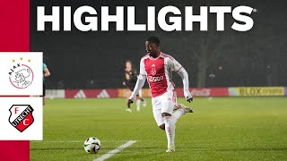 Comeback kids 😎  Highlights Jong Ajax  Jong FC Utrecht  Keuken Kampioen Divisie [upl. by Buller]