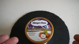 HäagenDazs Hazelnut Crunch  New Collection  Limited Edition  Taste Test [upl. by Supmart]