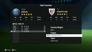 How to TRANSFER CREATED Player in FC 24 fc24 [upl. by Terrena]