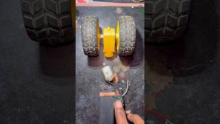 How to works bo gear Dc motor with wheels [upl. by Flagler]