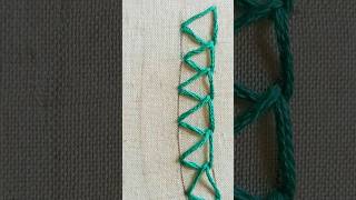 Overlock stitch embroiderystitches easyforbegginers like share subscribe [upl. by Borroff248]