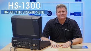 New in 2018  Datavideo HS1300 Live Video Streaming Studio Switcher [upl. by Margret]