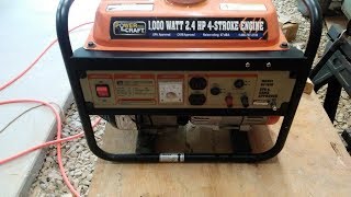 1000 WATT GENERATOR REPAIR [upl. by Curhan]