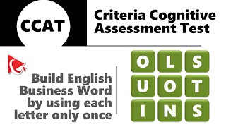 How to Pass Criteria Cognitive Aptitude Test CCAT [upl. by Anilyx857]