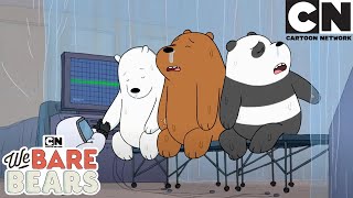 The Bears go VIRAL  We Bare Bears Mega Compilation  Cartoon Network  Cartoons for Kids [upl. by Lebana123]