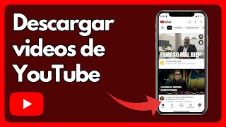 Cómo descargar videos de YouTube en iPhone  Tutorial [upl. by Maurice]