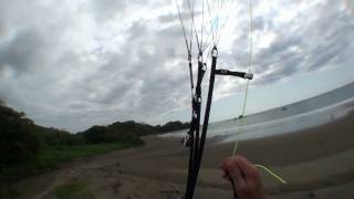 Paragliding in Costa Rica Dominical Feb 2010 [upl. by Marlo]