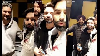 Parmish Verma Fun With Desi Crew in There New Music Studio [upl. by Palmer455]