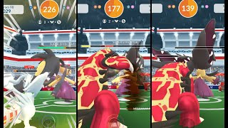 Mega Mawile Duo Raid Easy with 2 Trainers using Ground and Fire Counters mawile megaraid [upl. by Malloy]