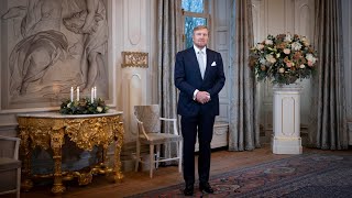 25 december 2023 kersttoespraak van koning WillemAlexander [upl. by Ontine]