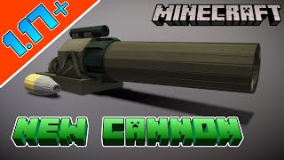 New Artillery Gun In MCPE  ArtilleryCraft Addon Bug Fixes And More  Minecraft Bedrock Addon [upl. by Eniretac96]