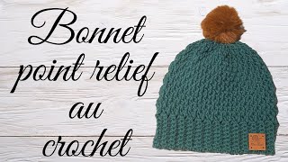 Comment faire un bonnet au crochet 🧶  tuto toutes tailles en pas à pas [upl. by Reffotsirk]