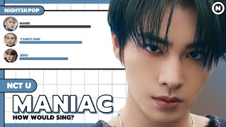 How Would NCT U sing MANIAC STRAY KIDS [upl. by Colville605]