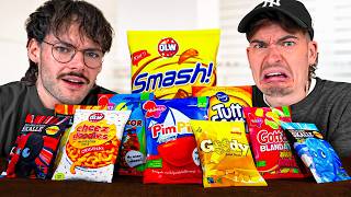 British Men Try Swedish Snacks [upl. by Ecurb]