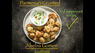 Parmesan Crusted Cauliflower  Abeba Gomen with a twist [upl. by Weksler287]