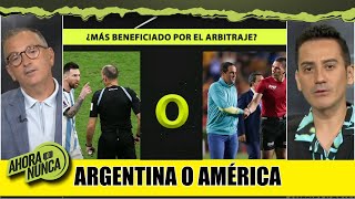 Tres estrellas de ARGENTINA están MANCHADAS POR AYUDA ARBITRAL Pereyra reaccionó  Ahora o Nunca [upl. by Spatz516]