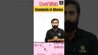 Best Trick of Ozonolysis of Alkenes ozonolysis bscnursing  Akshay Sir [upl. by Nasya]