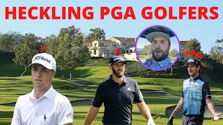 HECKLING PGA TOUR GOLFERS [upl. by Christoffer133]