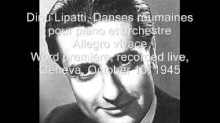 Lipatti Danses roumaines pour piano et orchestre 33 [upl. by Korman785]