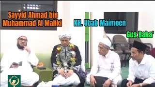 KH Ubab MZ amp Gus Baha di kediaman Sayyid Ahmad bin Muhammad Al Maliki Makkah menghadiri nikahan [upl. by Asyral588]