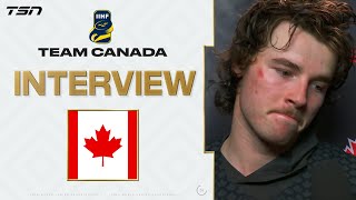 Team Canada breaks down their tough loss to Czechia [upl. by Ayotas]