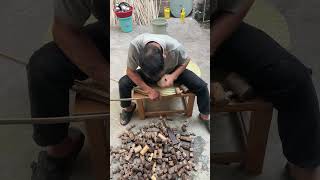 The process of making a bamboo tray [upl. by Maleeny]