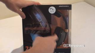 Unboxing 9 Plantronics Gamecom 777 71 Surround headset CCReviews [upl. by Tisbee866]