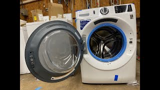 GE GFW550SSNWW  Front Load Washer  Normal Cycle Testing [upl. by Yelnoc921]