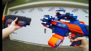 Nerf War First Person Shooter 7 [upl. by Eelsnia]