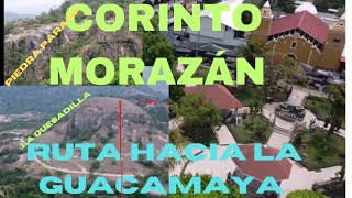 CORINTO Morazán🇸🇻 y sus ENCANTOS😍 recorrido en MOTO Y DRON ruta hacia cerro LA QUESADILLA [upl. by Einiar]